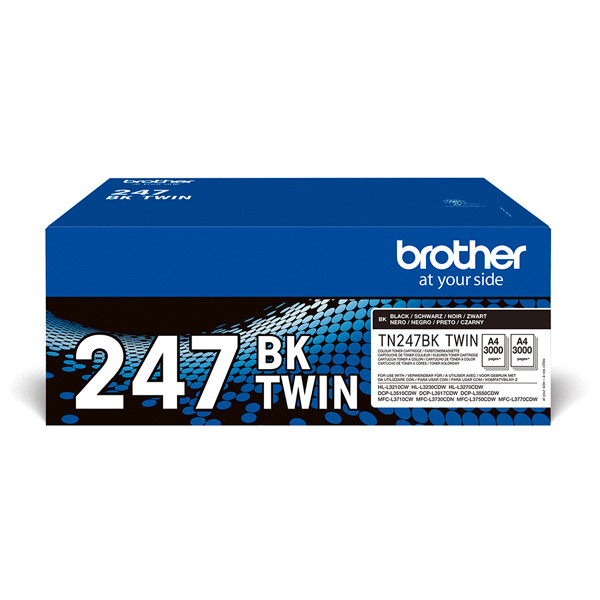 Brother TN-247BK toner negro pack doble (original) TN247BKTWIN 051328 - 1