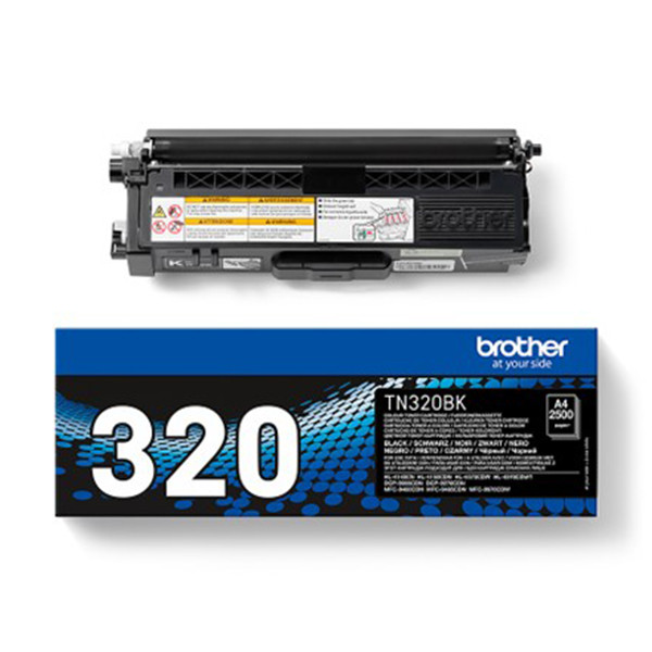 Brother TN-320BK toner negro (original) – imagen 2