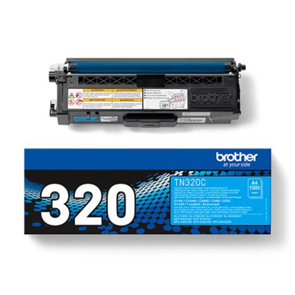 Brother TN-320C toner cian (original) – imagen 2
