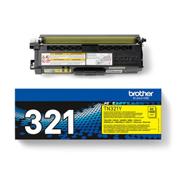 Brother TN-321Y toner amarillo (original) TN321Y 051020 - 1