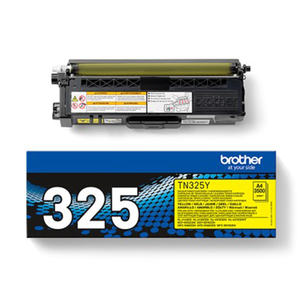 Brother TN-325Y toner amarillo XL (original) TN325Y 029200 - 1