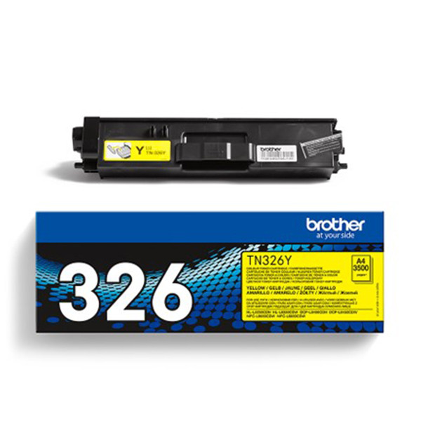 Brother TN-326Y toner amarillo XL (original) TN326Y 051028 - 1