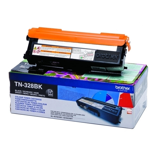 Brother TN-328BK toner negro XXL (original) TN328BK 029202 - 1