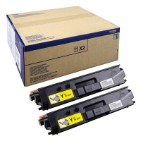Brother TN-329Y Pack 2x toner amarillo (original) TN329YTWIN 051254