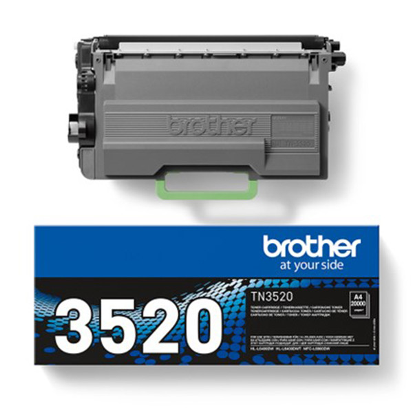 Brother TN-3520 toner negro 2XL (original) – imagen 3