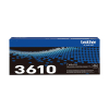 Brother TN-3610 toner negro (original) 051408 - 1