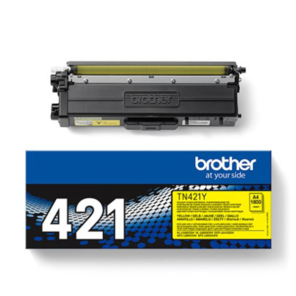 Brother TN-421Y toner amarillo (original) TN421Y 051116 - 1