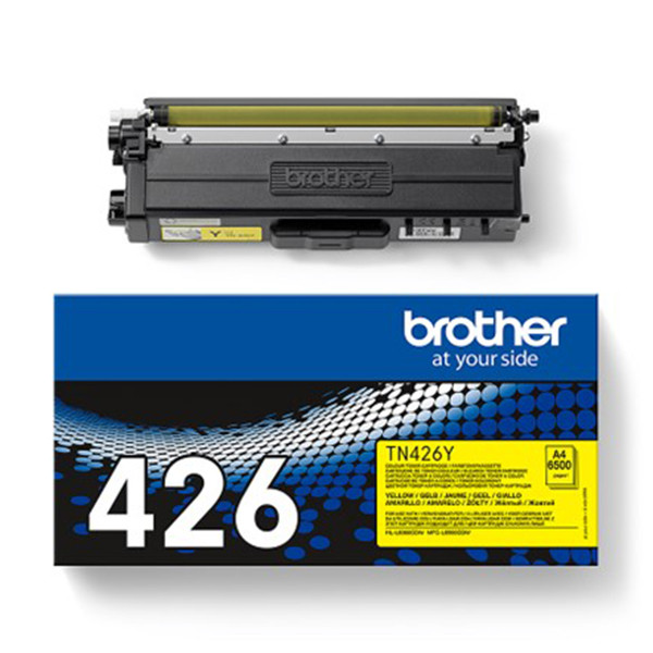 Brother TN-426Y toner amarillo XXL (original) TN426Y 051132 - 1