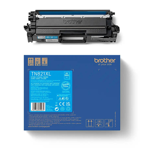 Brother TN-821XL C toner cian alta capacidad (original) TN821XLC 051372 - 1