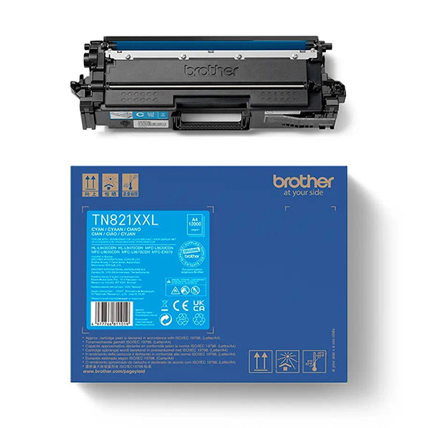 Brother TN-821XXL C toner cian XXL (original) TN821XXLC 051380 - 1