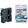 Brother TX-241 cinta negro sobre blanco 18 mm (original) 080322 - 1