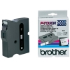 Brother TX-251 cinta negro sobre blanco 24 mm (original) 080325 - 1