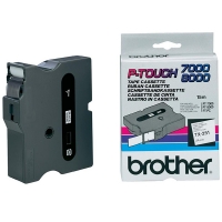 Brother TX-251 cinta negro sobre blanco 24 mm (original) TX251 080325