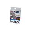 Brother TX-611 cinta negro sobre amarillo 6 mm (original) 080270 - 1