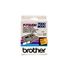 Brother TX-B51 cinta negro sobre naranja fluorescente 24 mm (original) 080288 - 1
