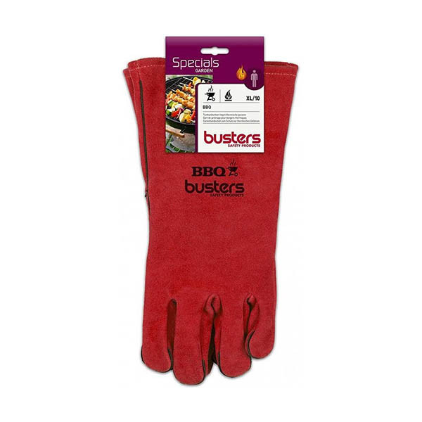 BBQ Busters Guantes Barbacoa Talla XL Rojo SBU00094 - 2