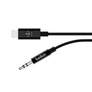 Cable Belkin USB C a Jack 3,5 mm M/M (1,8 metros) F7U079BT06-BLK 425895 - 1