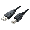 Cable USB negro para impresora de 1,8 metros de longitud MRCS101 053400 - 3