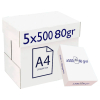 Caja papel A4 | 80gr (5x500 hojas)
