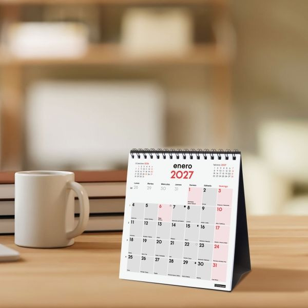 Calendario de sobremesa 2027 (140 x 150 mm) 499402 - 3