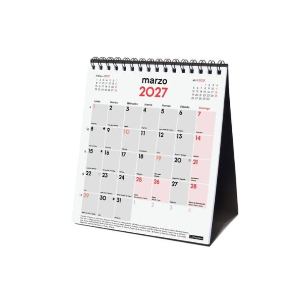 Calendario de sobremesa 2027 (140 x 150 mm) 499402 - 2