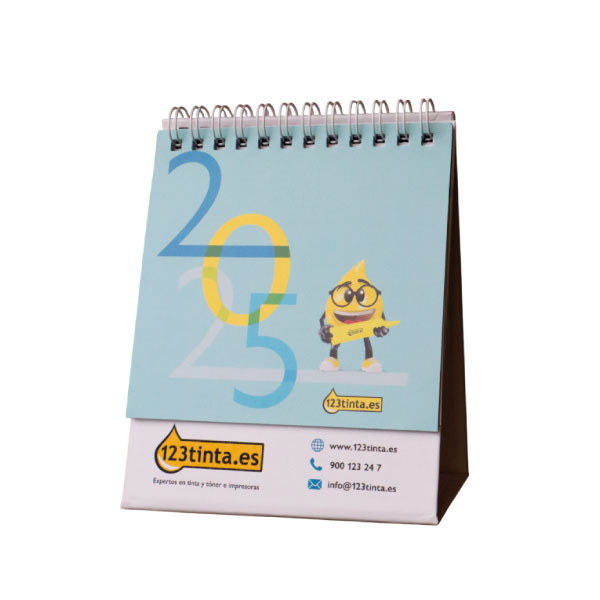 Calendario sobremesa 2025 123tinta.es  426410 - 1
