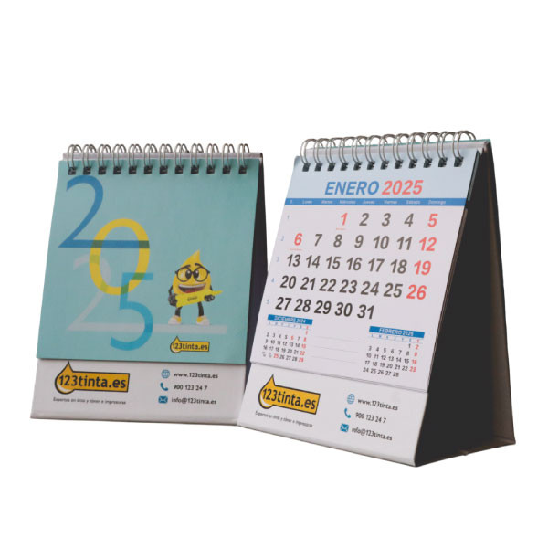 Calendario sobremesa 2025 123tinta.es  426410 - 4
