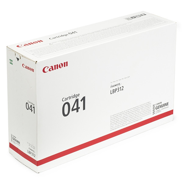 Canon cartucho 041 de tóner original negro para impresoras láser i-SENSYS LBP312x,i-SENSYS MF522x, MF525
