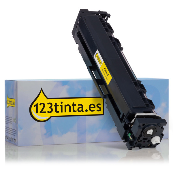 Canon 054 Y toner amarillo (marca 123tinta) 3021C002C 070065 - 1