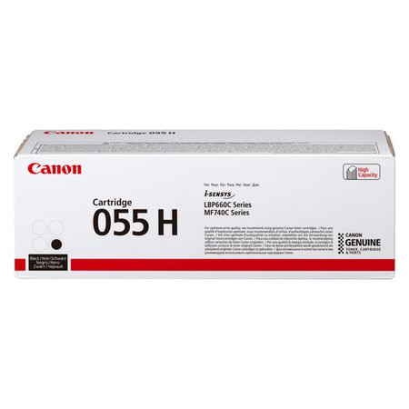 Canon 055H BK toner negro XL (original) – imagen 2