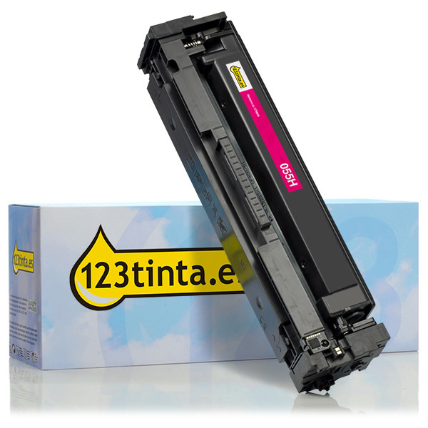 Canon 055H M toner magenta XL (marca 123tinta) 3018C002C 070055 - 1