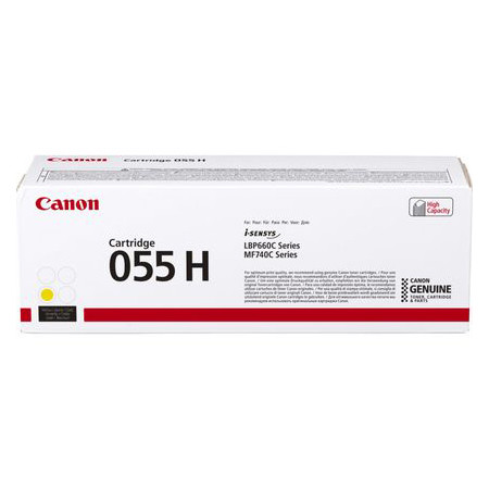 Canon 055H Y toner amarillo XL (original) 3017C002 070056 - 1