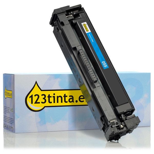 Canon 055 C toner cian (marca 123tinta) 3015C002C 070045 - 1