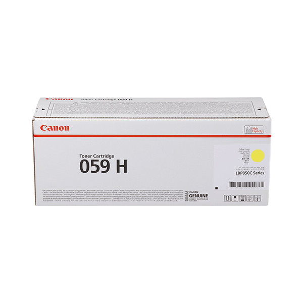 Canon 059H Y toner amarillo XL (original) 3624C001 017514 - 1