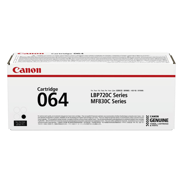 Canon 064 BK toner negro (original) 4937C001 070096 - 1