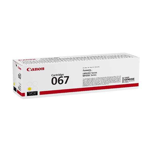 Canon 067 Y toner amarillo (original) – imagen 2