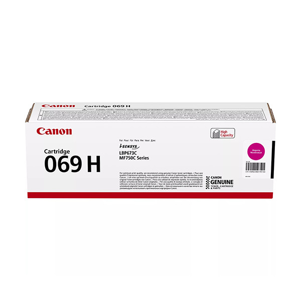 Canon 069H M toner magenta alta capacidad (original) 5096C002 070140 - 1