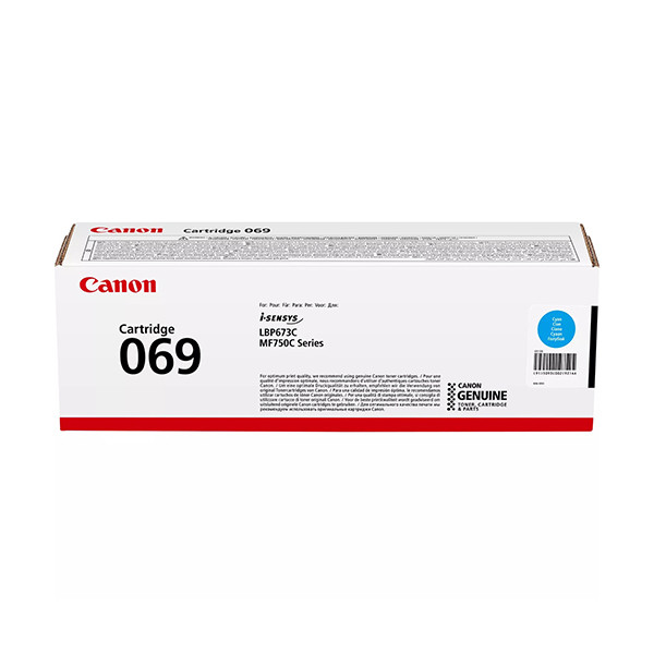 Canon 069 C toner cian (original) – imagen 2