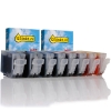 Canon 2x BCI- 3eBK + serie BCI-6 C/M/Y (marca 123tinta) | Pack negro + 3 colores 120150 - 1