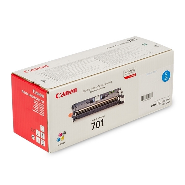 Canon 701 C toner cian (original) – imagen 2