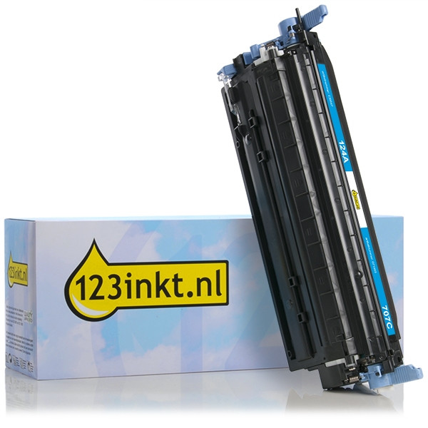 Canon 707 C toner cian (marca 123tinta) 9423A004AAC 071465 - 1