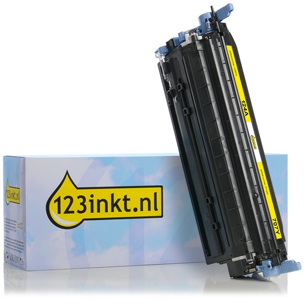 Canon 707 Y toner amarillo (marca 123tinta) 9421A004AAC 071469 - 1