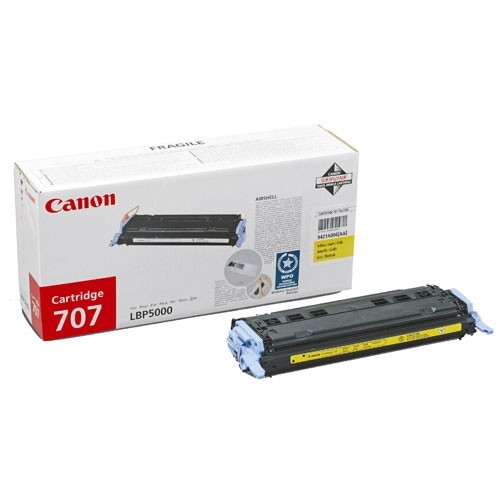 Canon 707 Y toner amarillo (original) 9421A004AA 071468 - 1