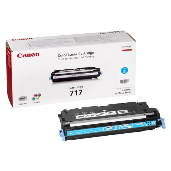 Canon 717 C toner cian (original) 2577B002AA 070922 - 1