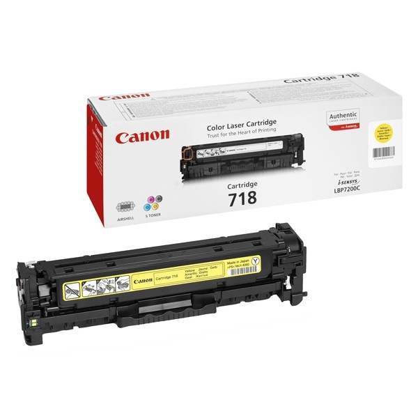 Canon 718 Y toner amarillo (original) 2659B002AA 070884 - 1