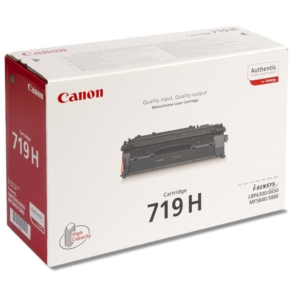 Canon 719H toner negro XL (original) 3480B002AA 900948 - 1