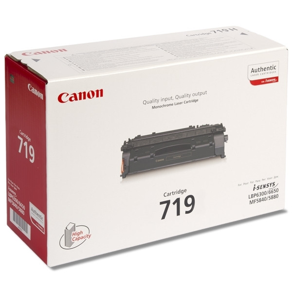 Canon 719 toner negro (original) – imagen 2