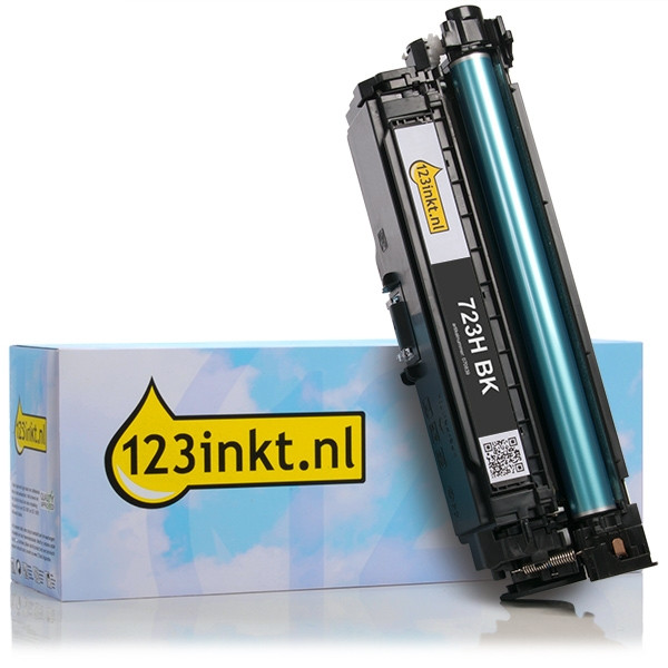 Canon 723H BK toner negro XL (marca 123tinta) 2645B002C 070841 - 1