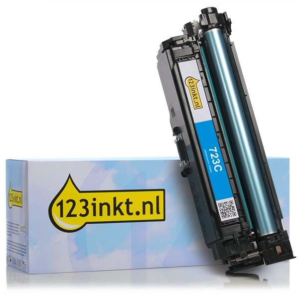 Canon 723 C toner cian (marca 123tinta) 2643B002C 070843 - 1