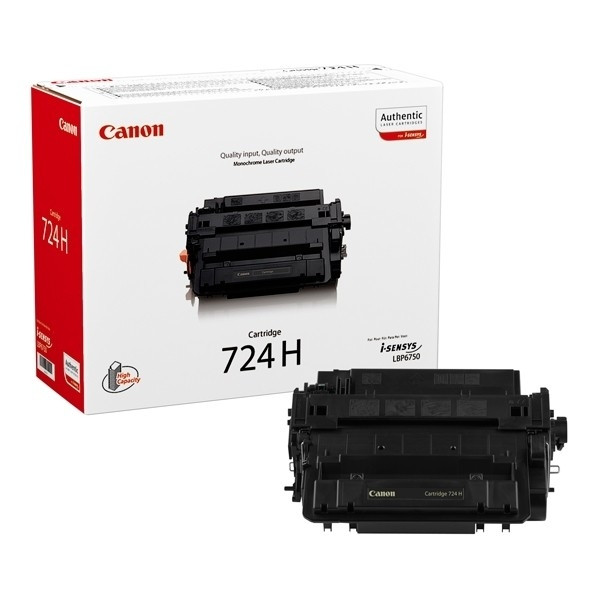 Canon 724H toner negro XL (original) 3482B002 901607 - 1